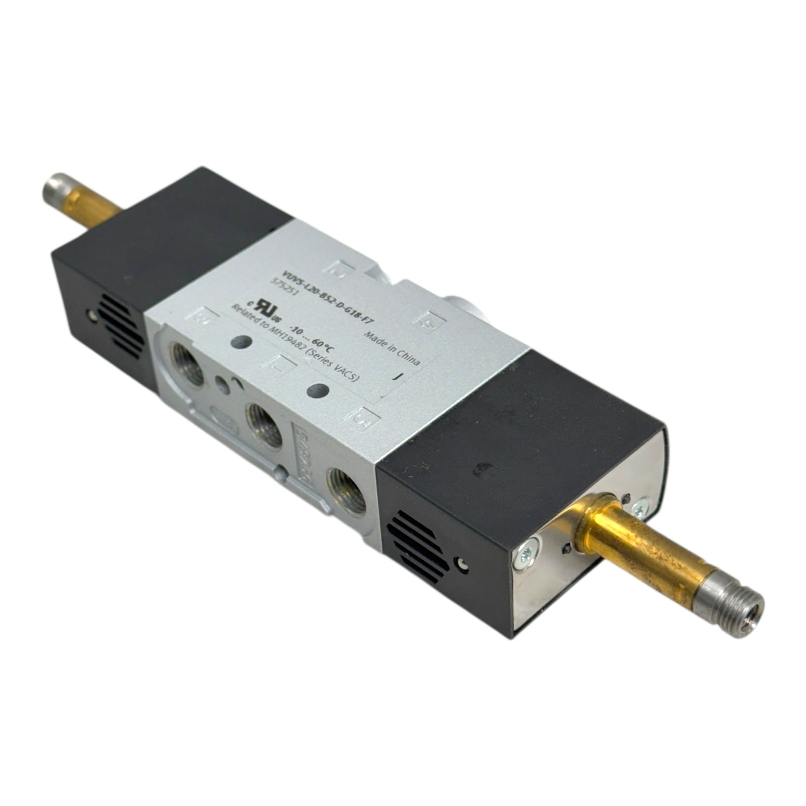 Festo VUVS-L20-B52-D-G18-F7 Magnetventil 5/2-Wege 24 V DC G1/8 Pneumatikventil