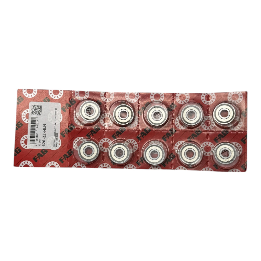 FAG 626-2Z-HLN Rillenkugellager 6x19x6mm einreihig Stahlblechkäfig 10 Stück