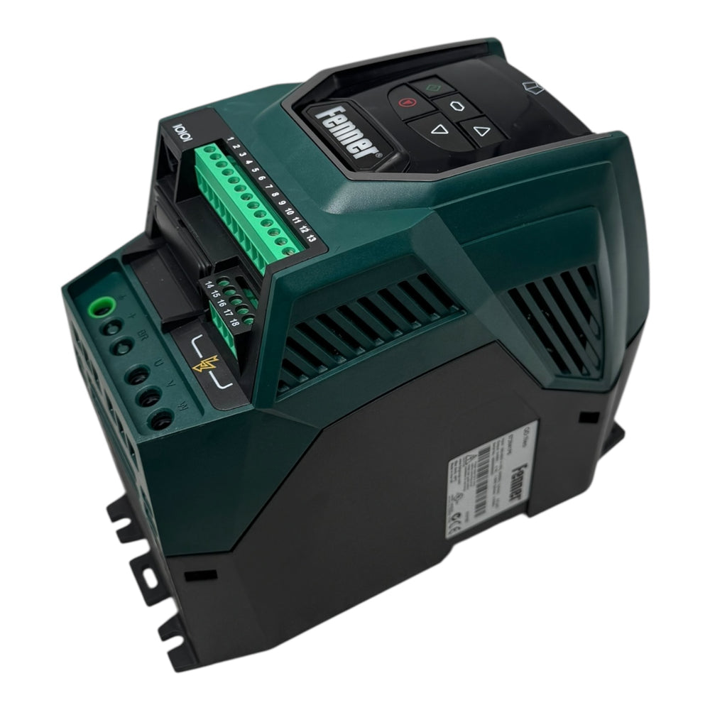 Fenner QD:Neo 572N41P5 Frequenzumrichter 1,5kW 380-480V 4,1A SW 1.3 UNUSED 3-PH