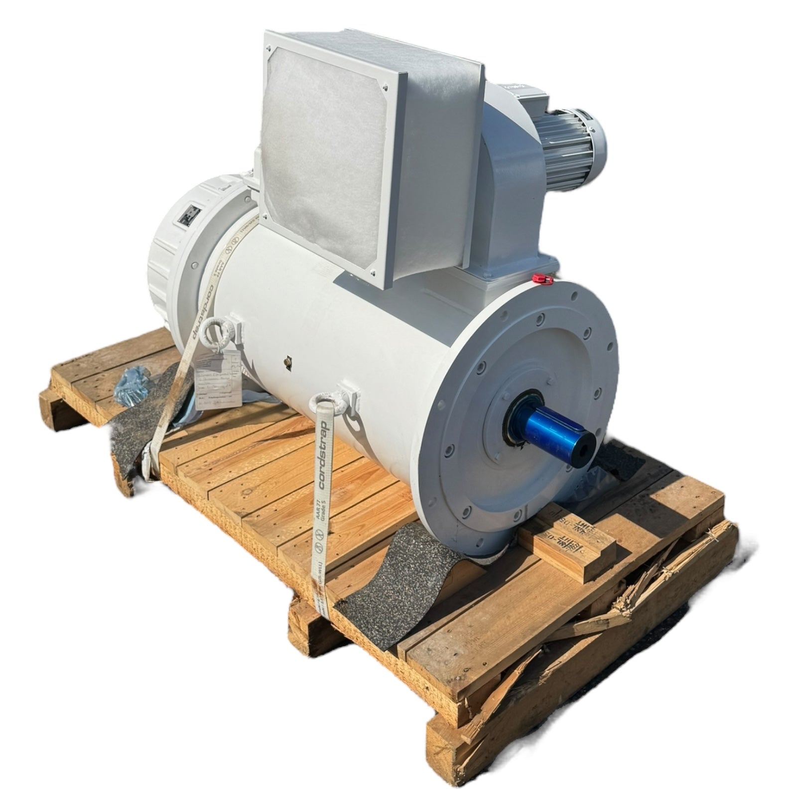 Wölfer Hubswerksmotor Kran Drehstromotor 100kW 1500U/min 400V + Bremse Encoder