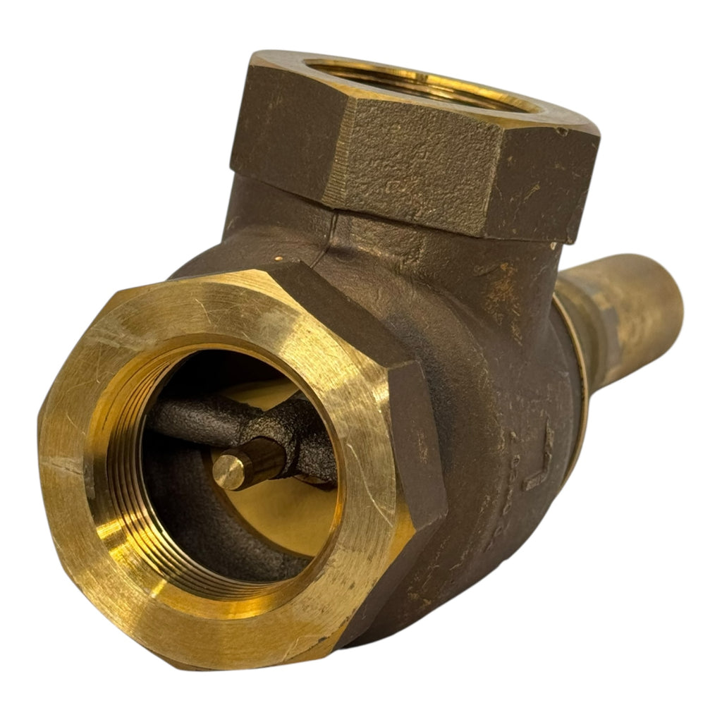 Tuxhorn Rückschlagventil 607.39.40.00 PN10 1 1/2" Eckventil Heberschutz Rapsöl