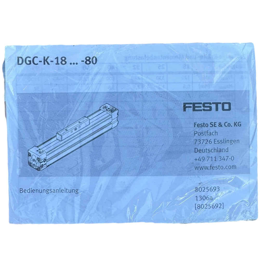 Festo DGC-K-63-2400-PPV-A-GK Linearantrieb Pneumatikzylinder 2400 mm 1312505