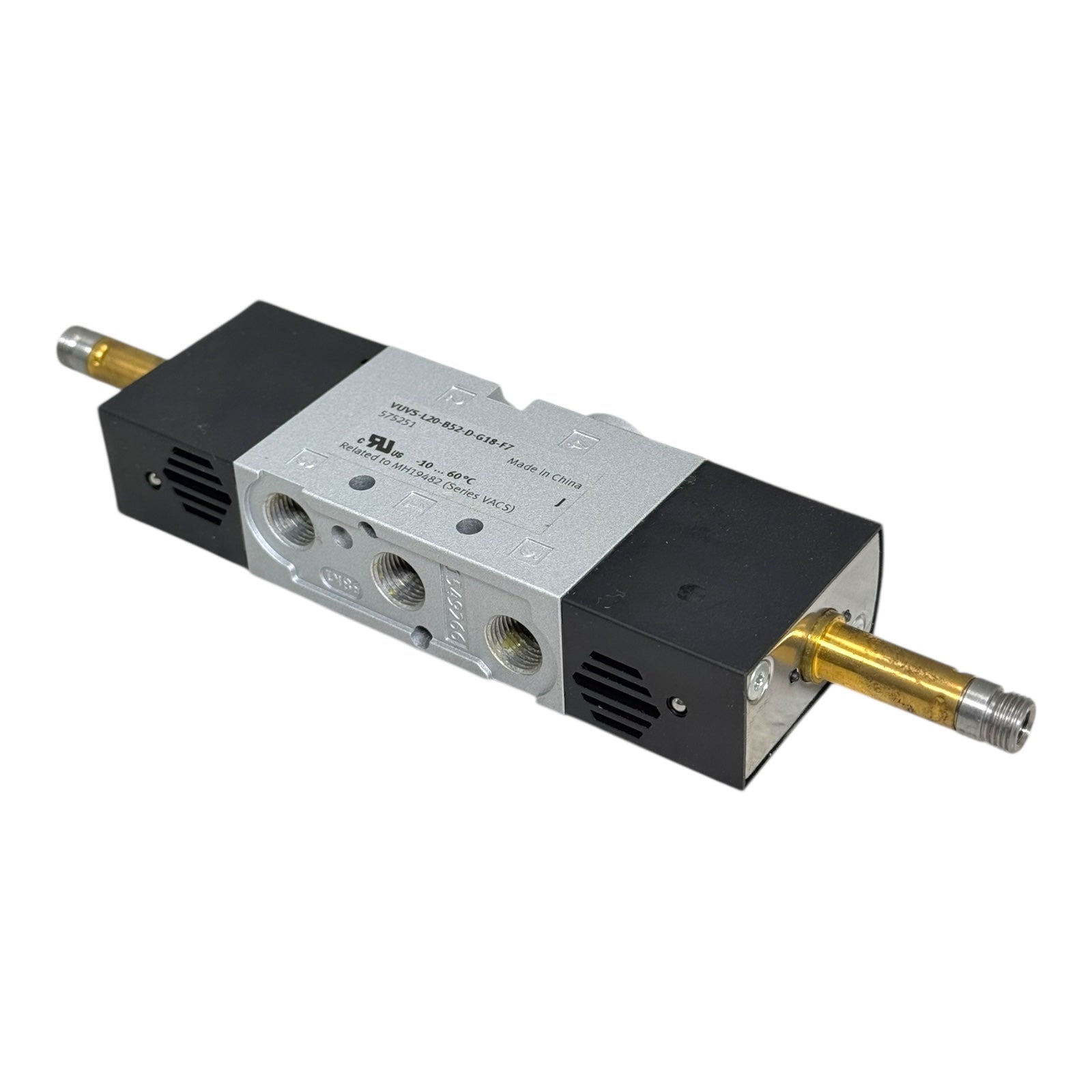 Festo VUVS-L20-B52-D-G18-F7 Magnetventil 5/2-Wege 24 V DC G1/8 Pneumatikventil