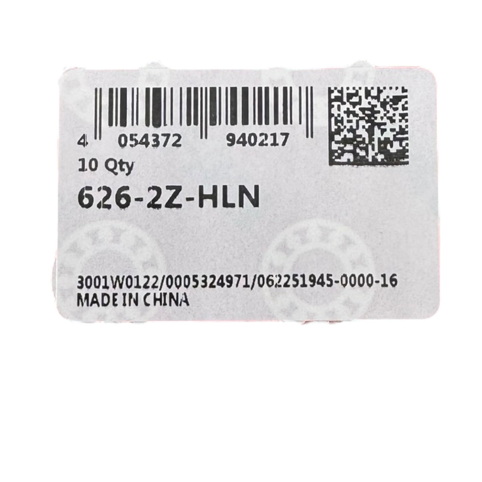 FAG 626-2Z-HLN Rillenkugellager 6x19x6mm einreihig Stahlblechkäfig 10 Stück