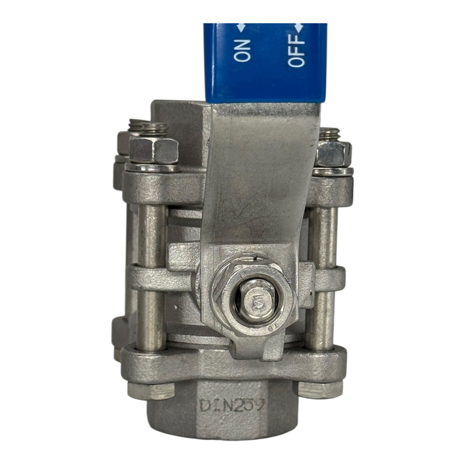 Econ Kugelhahn Fig.7446 Edelstahl 1.4408 1” DN25 1000 WOG 3-teilig Innengewinde