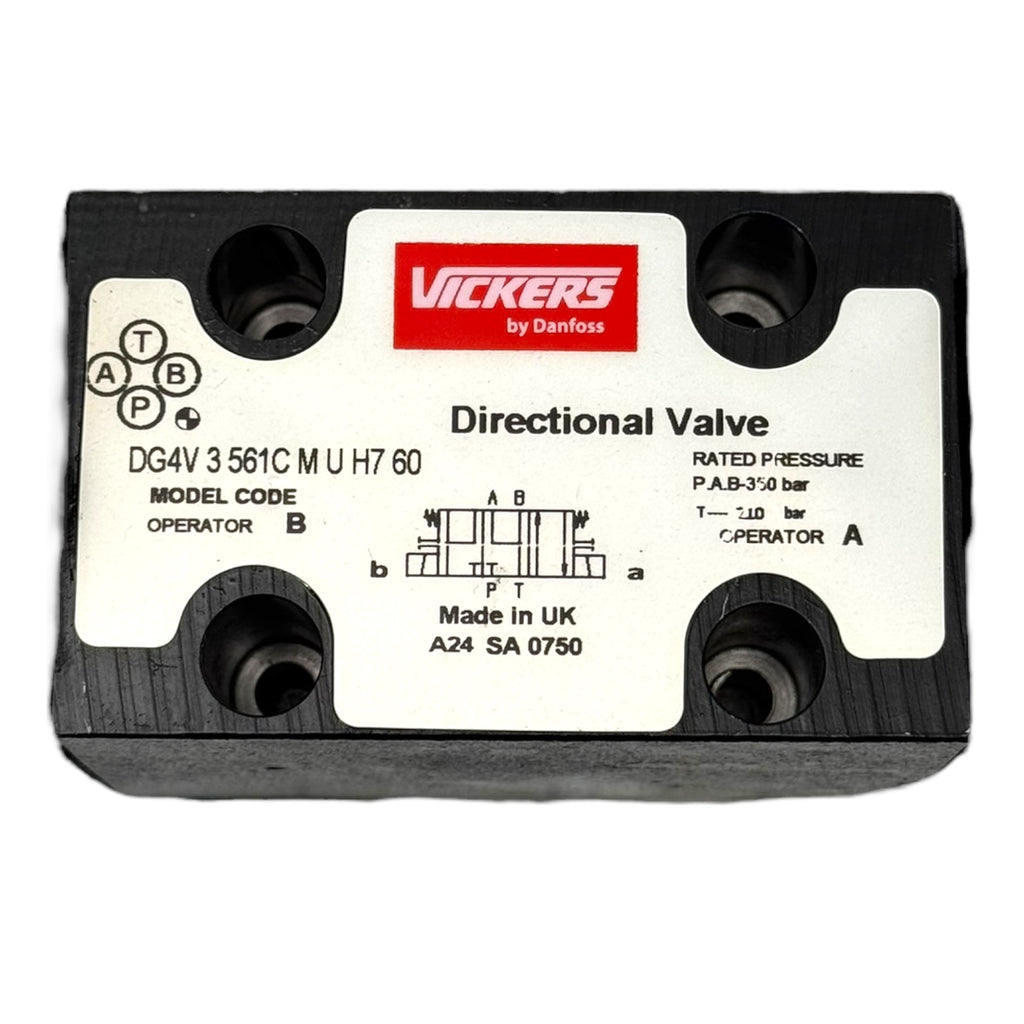 Vickers DG4V-3-561C-M-U-H7-60 Hydraulikventil 4/3 Wegeventil 350 bar Danfoss