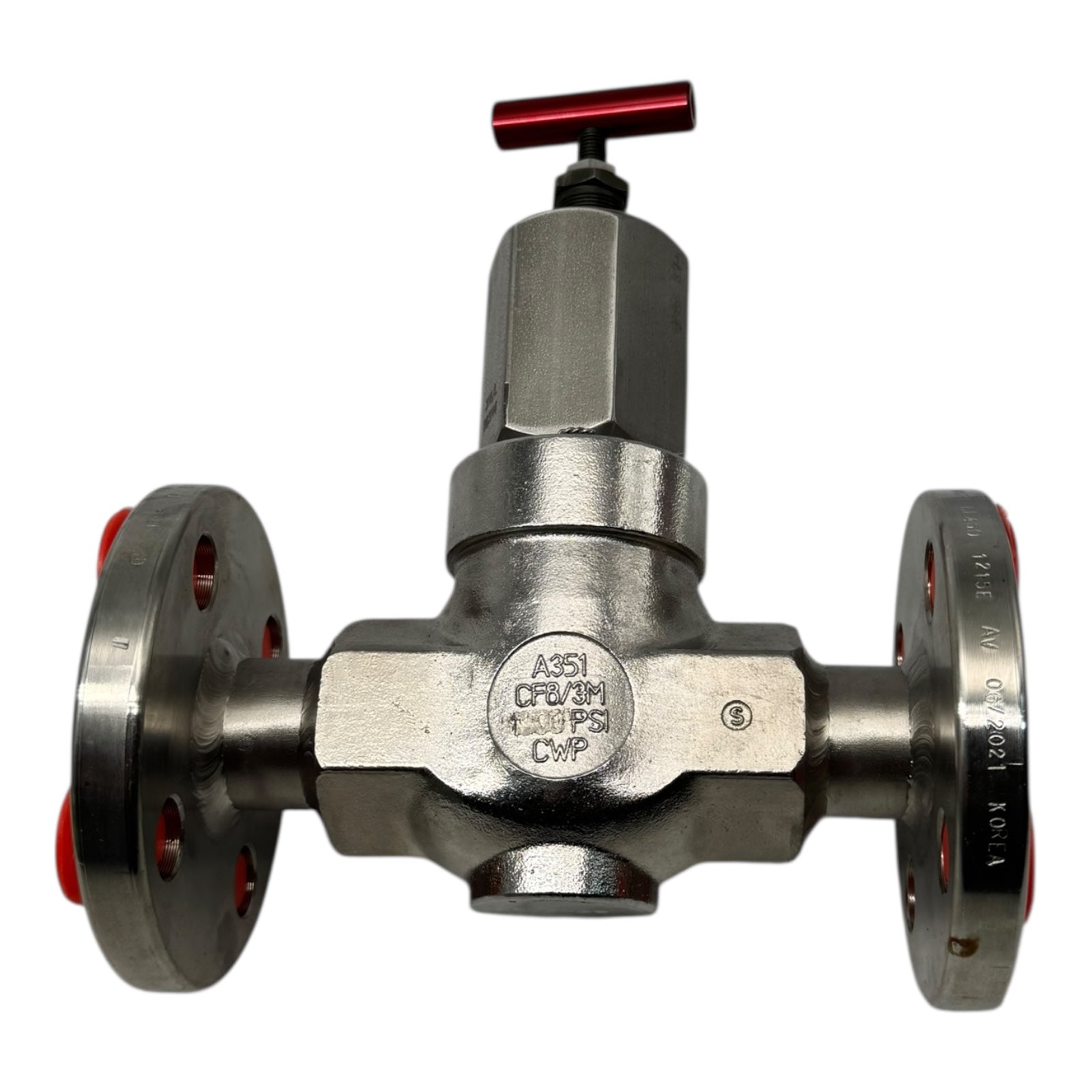RESEARCH VL2110A183 Flanschventil 1” DN25 ANSI150 CF8 Edelstahl 100bar CWP