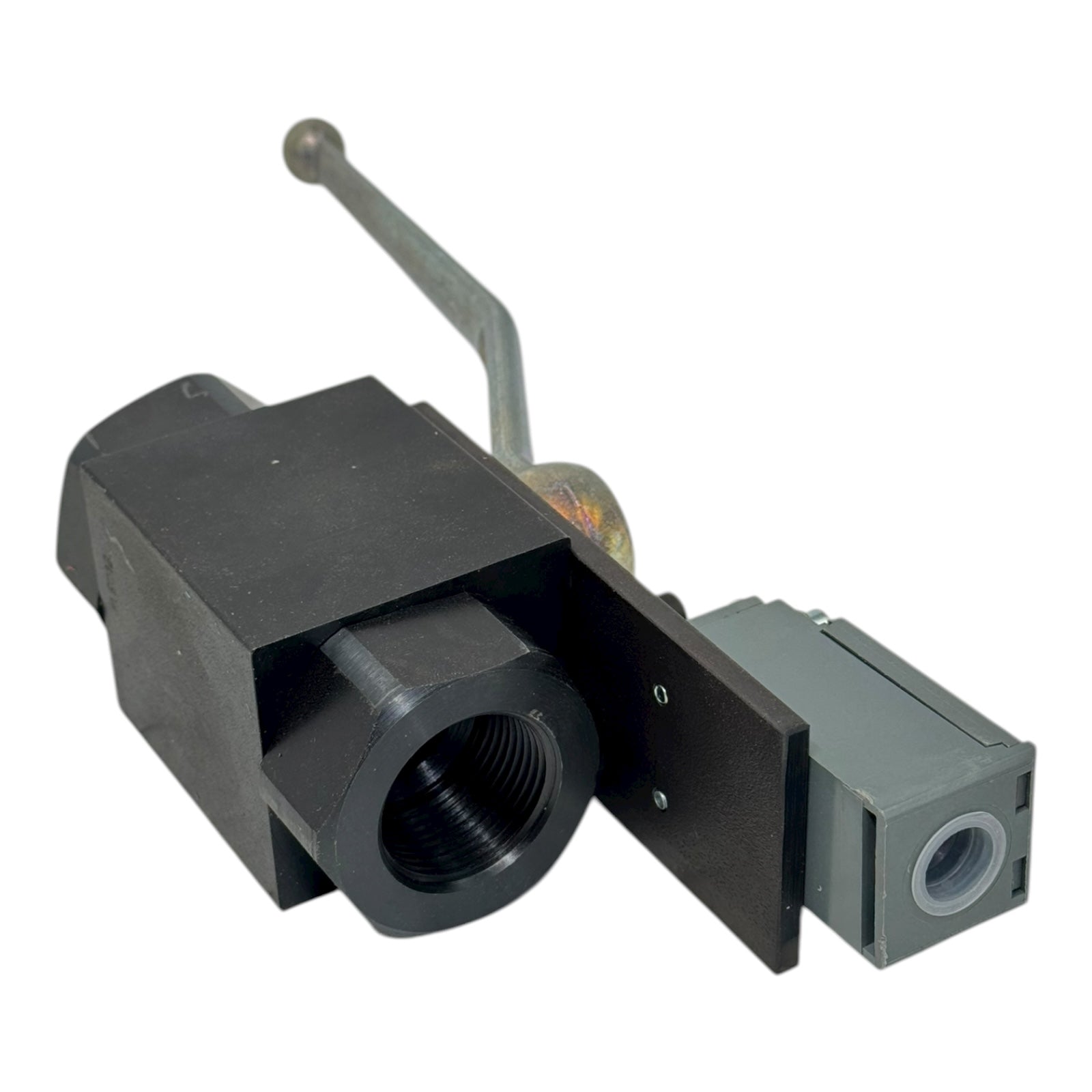 Rötelmann ST/PT-F DN25 PN250 Kugelhahn 1” BSP mit ABB LS32P13B11 Endschalter
