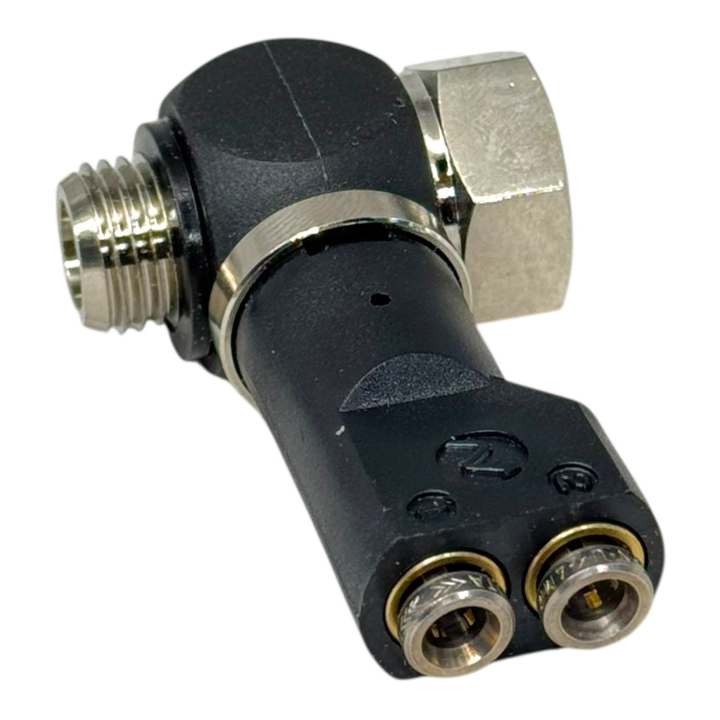 Norgren 102GD0428 Pneufit Steckverbinder 1/4 BSPP 2x 4mm Schlauchfitting