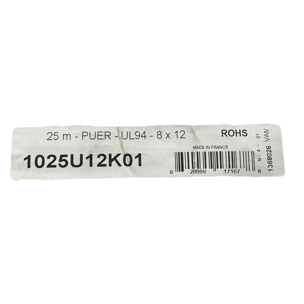 Legris 1025U12K01 25m 8x12mm PU-Schlauch Pneumatikleitung UL94 RoHS schwarz
