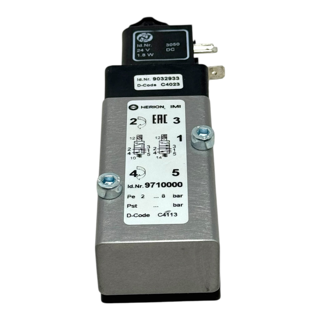IMI Norgren Herion 9710000 NAMUR 5/2-Wege Ventil G1/4 24VDC Magnetventil 9032933