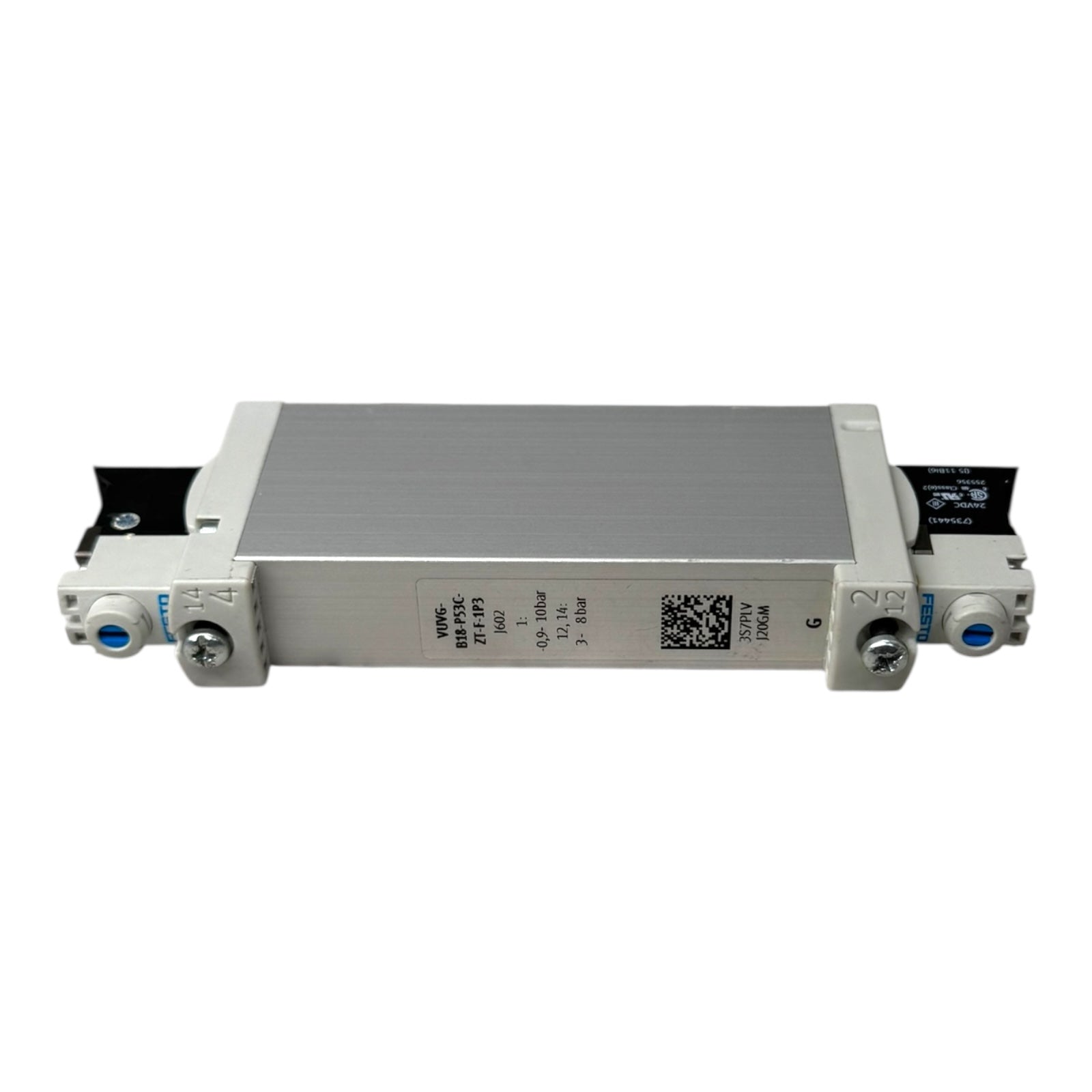 Festo VUVG-B18-P53C-ZT-F-1P3 Magnetventil 574452 5/3-Wege Ventil 10bar 24V