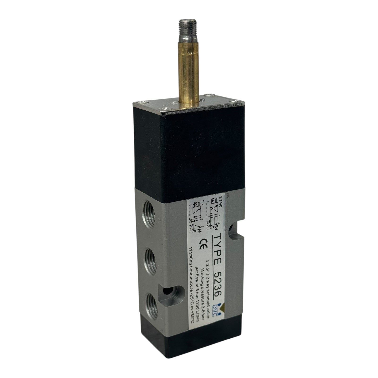 DVC 5236 Magnetventil 5/2 3/2-Wege NAMUR 24VDC 2-8bar Pneumatikventil