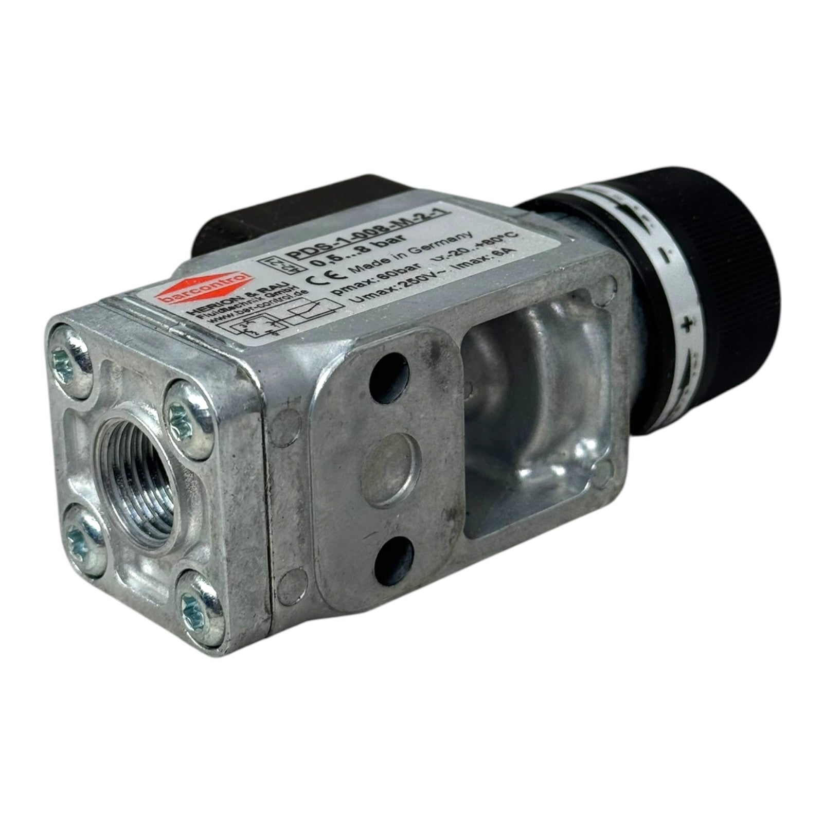 Herion Rau Barcontrol PDS-1-008-M-2-1 Druckschalter 0,5–8 bar 250V 6A