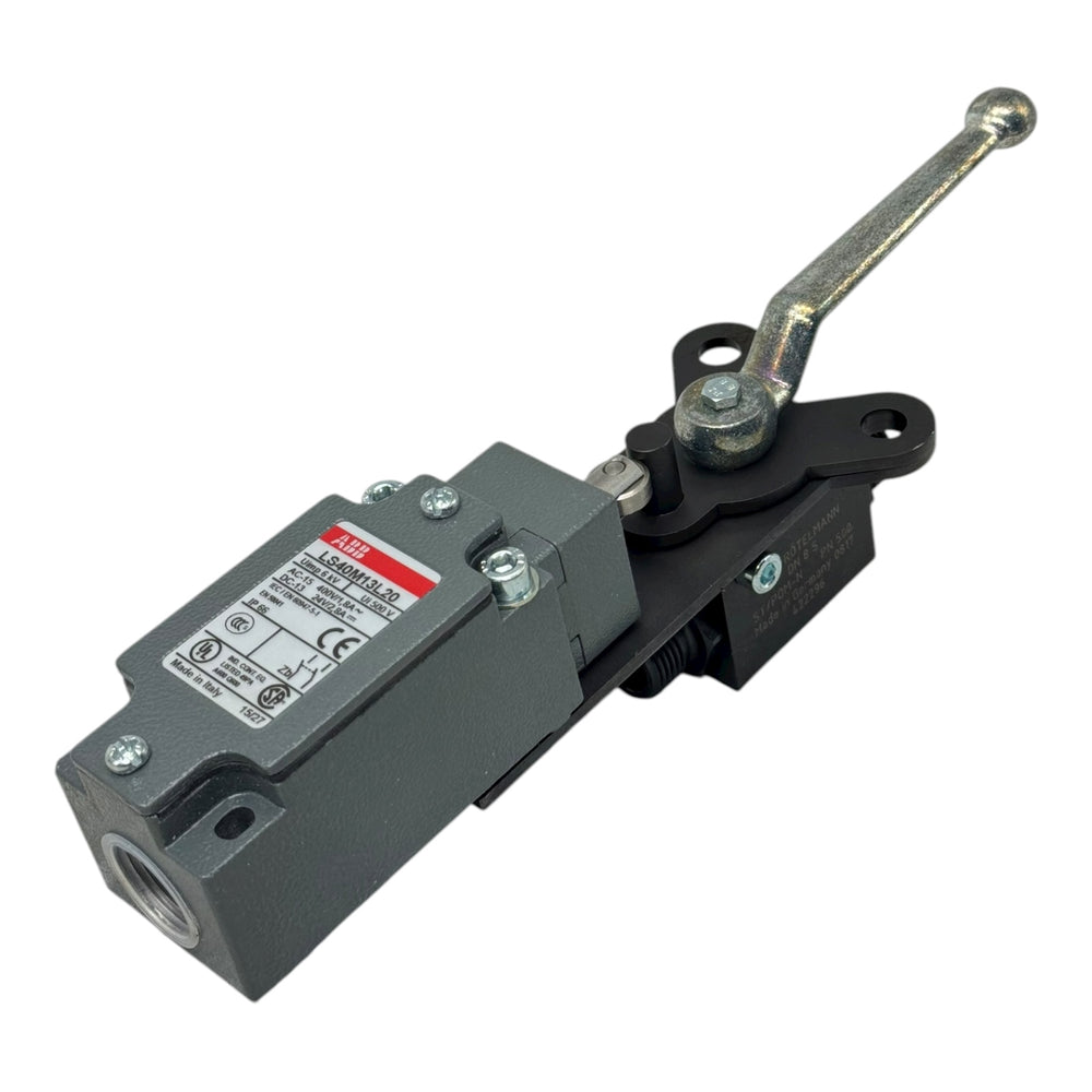 Rötelmann ST/POM-N DN8 PN500 Kugelhahn 1/4” mit ABB LS40M13L20 Endschalter