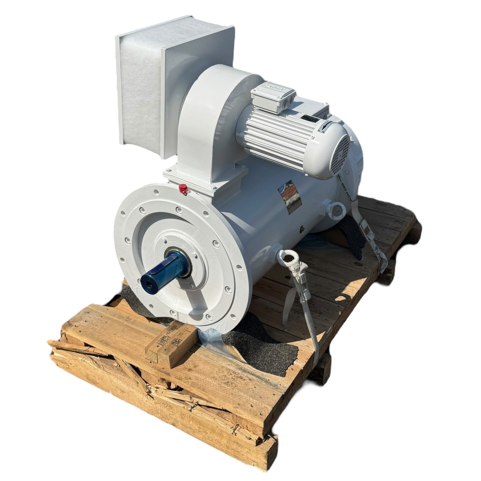 Wölfer Hubswerksmotor Kran Drehstromotor 100kW 1500U/min 400V + Bremse Encoder