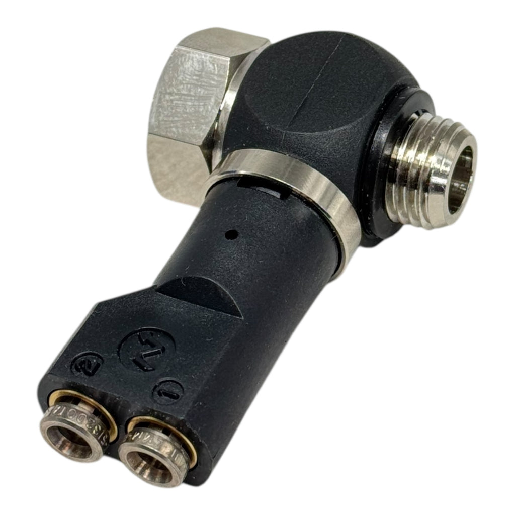 Norgren 102GD0428 Pneufit Steckverbinder 1/4 BSPP 2x 4mm Schlauchfitting