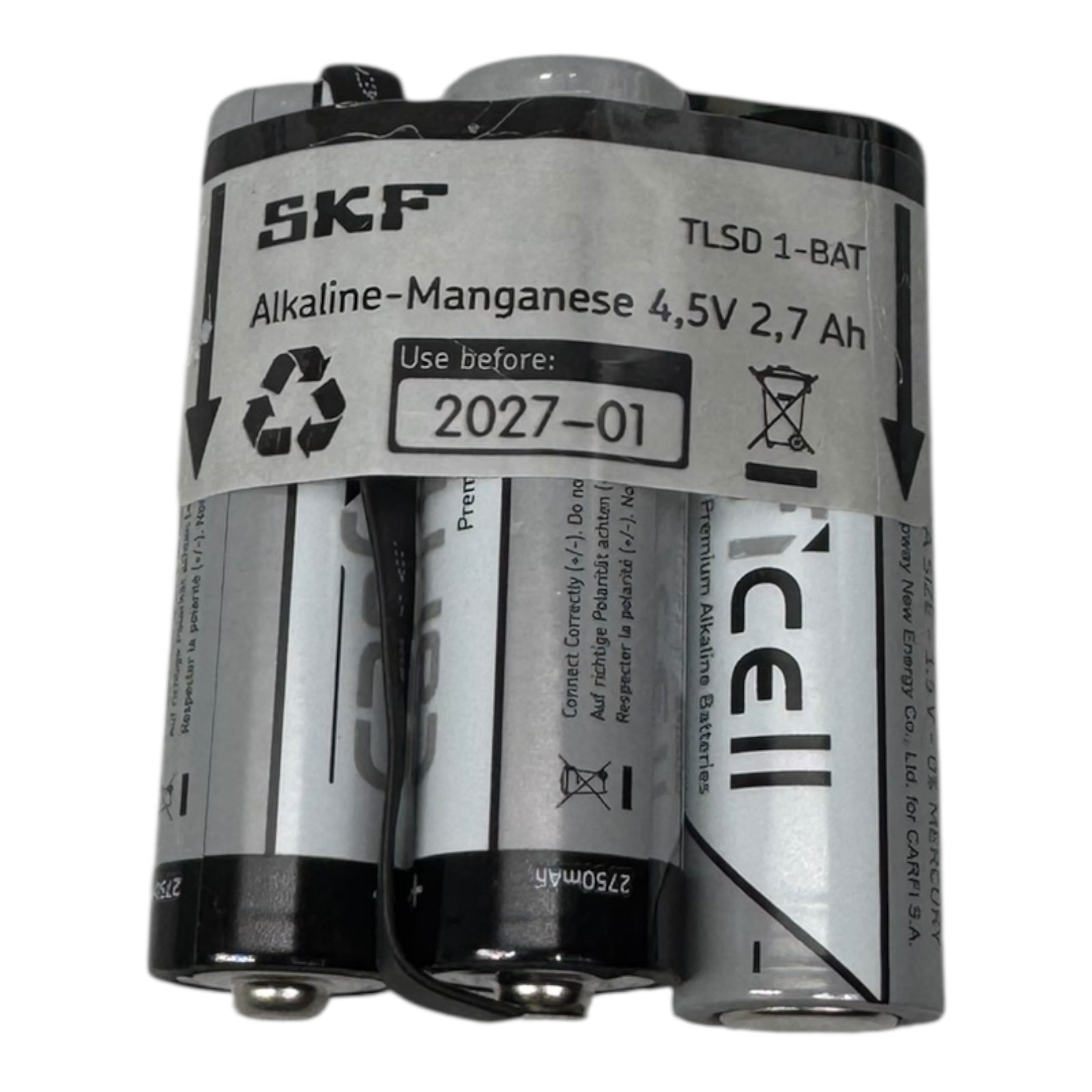 SKF LGHQ 2/SD125 Schmierstoffgeber Schmierfett Nachfüllkartusche mit Batterie