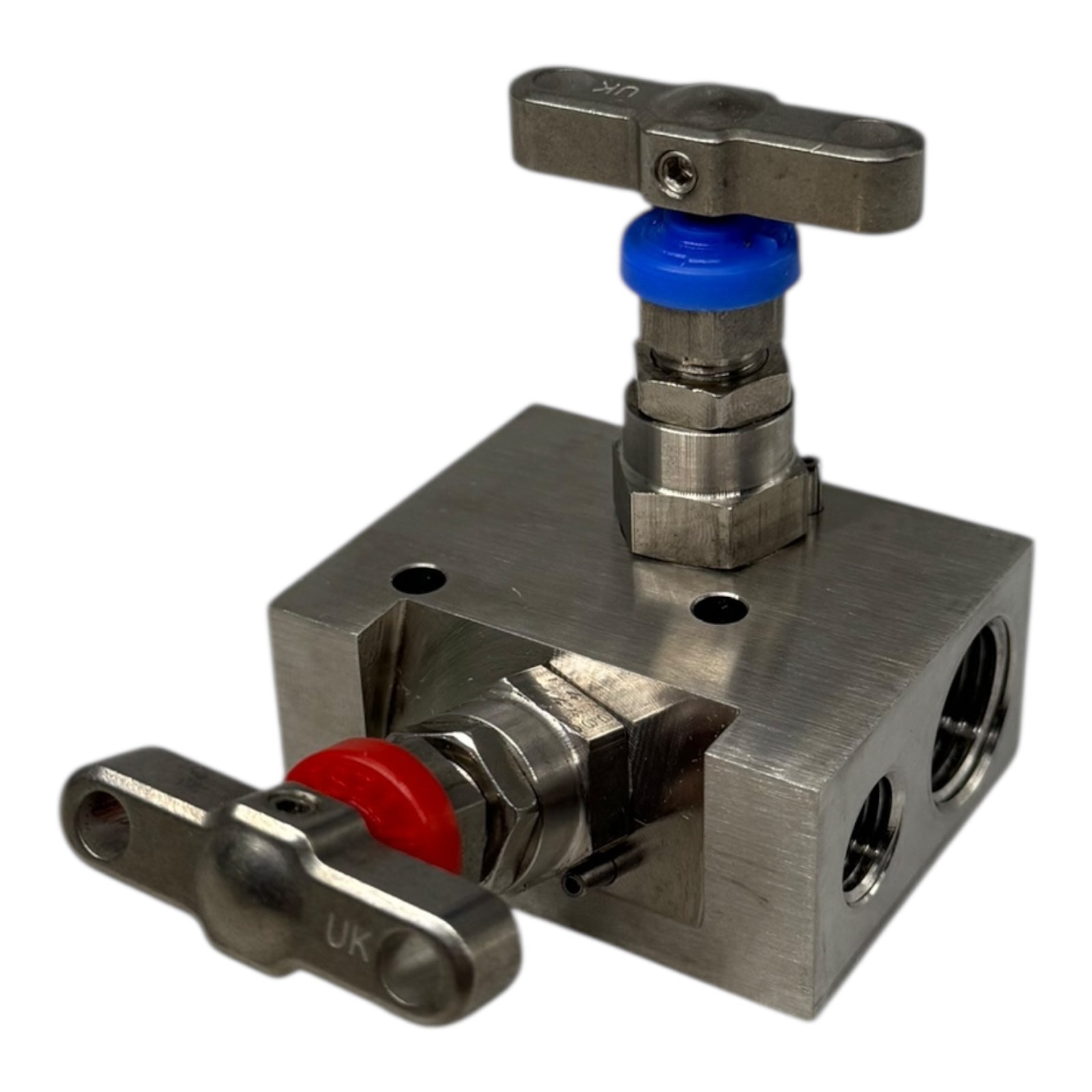PARKER HALS2VPNC 2-Wege Manifold 1/2" NPT 414bar 316SS 260°C