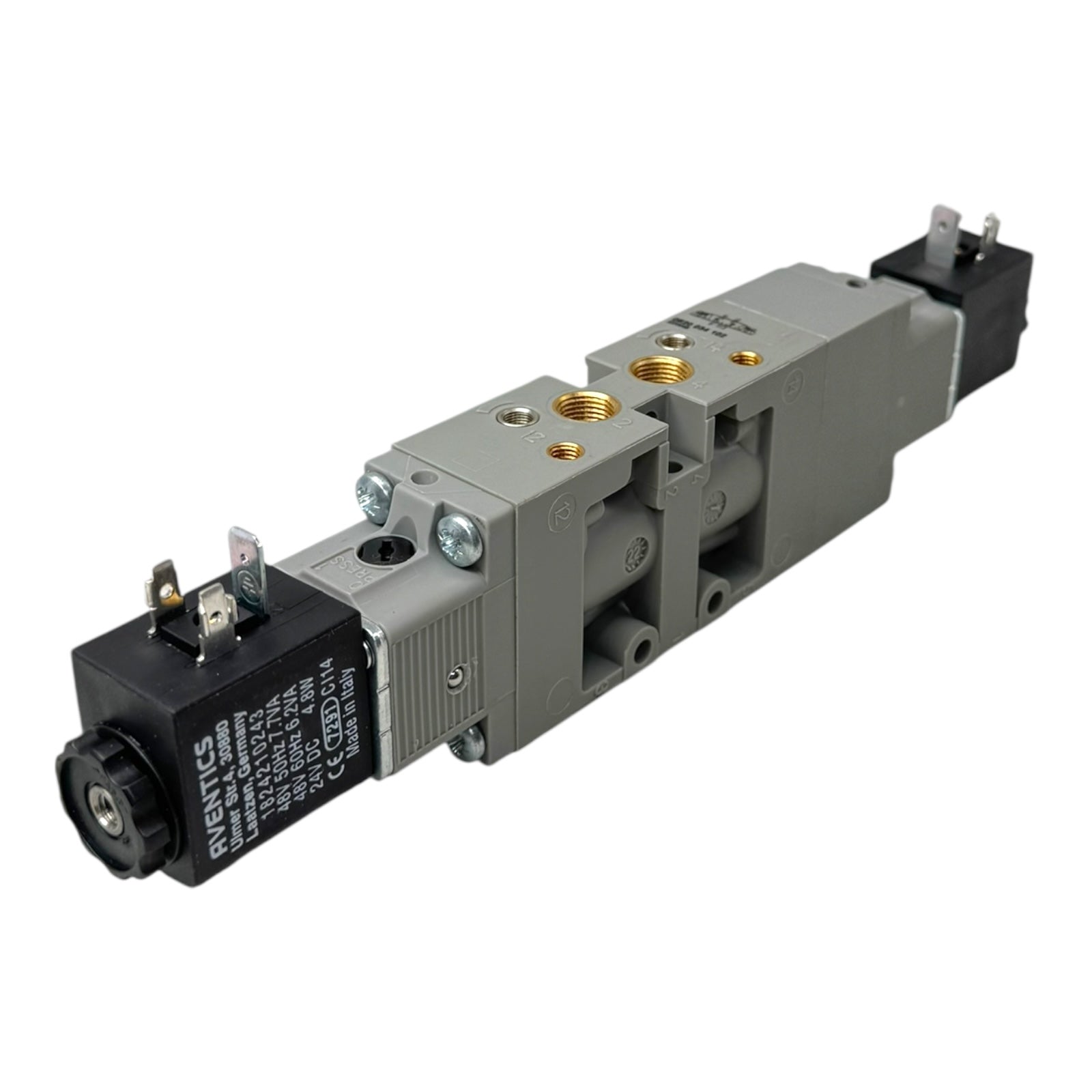 Aventics 0820034102 Magnetventil 1824210243 5/2-Wege 24VDC 10bar Pneumatikventil