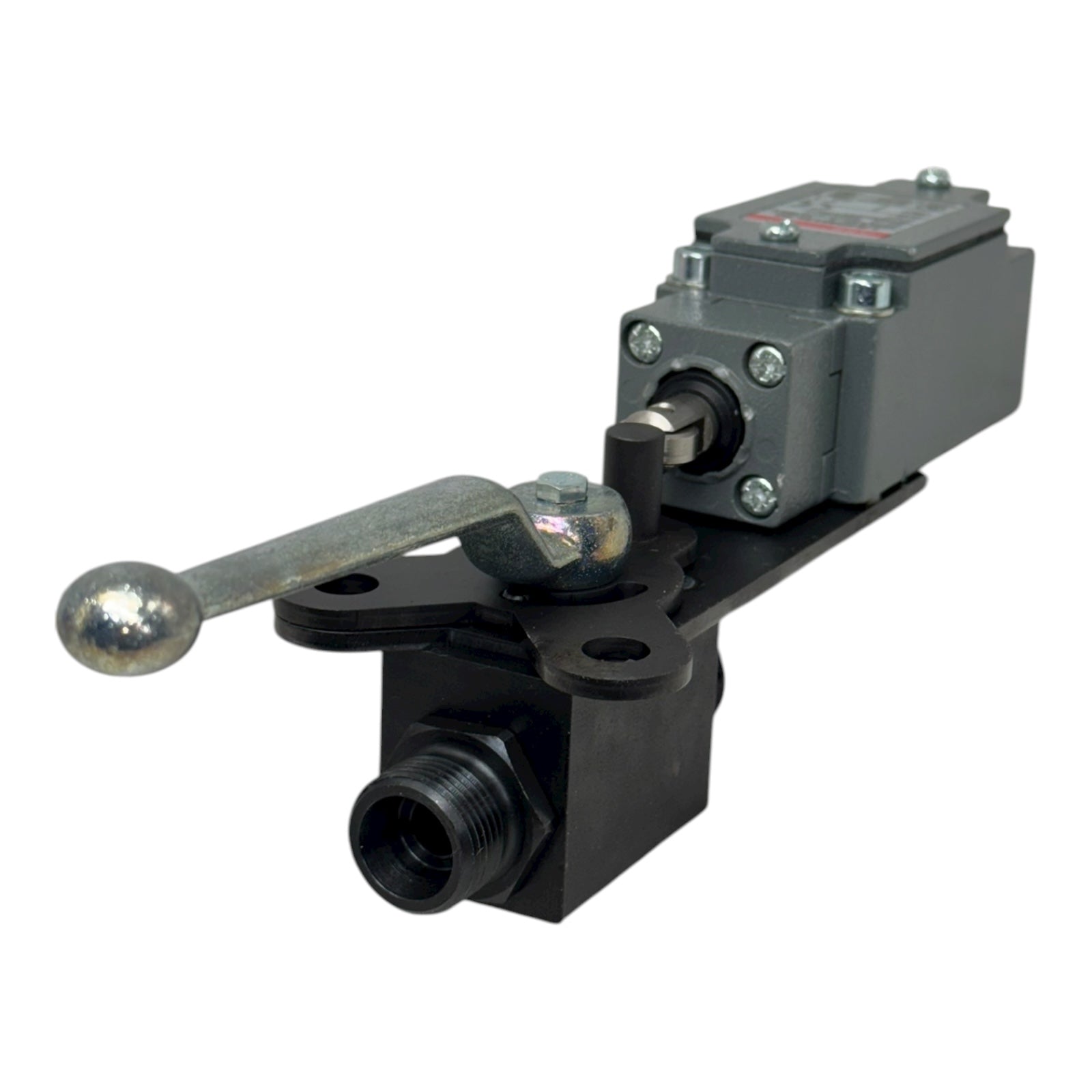 Rötelmann ST/POM-N DN8 PN500 Kugelhahn 1/4” mit ABB LS40M13L20 Endschalter