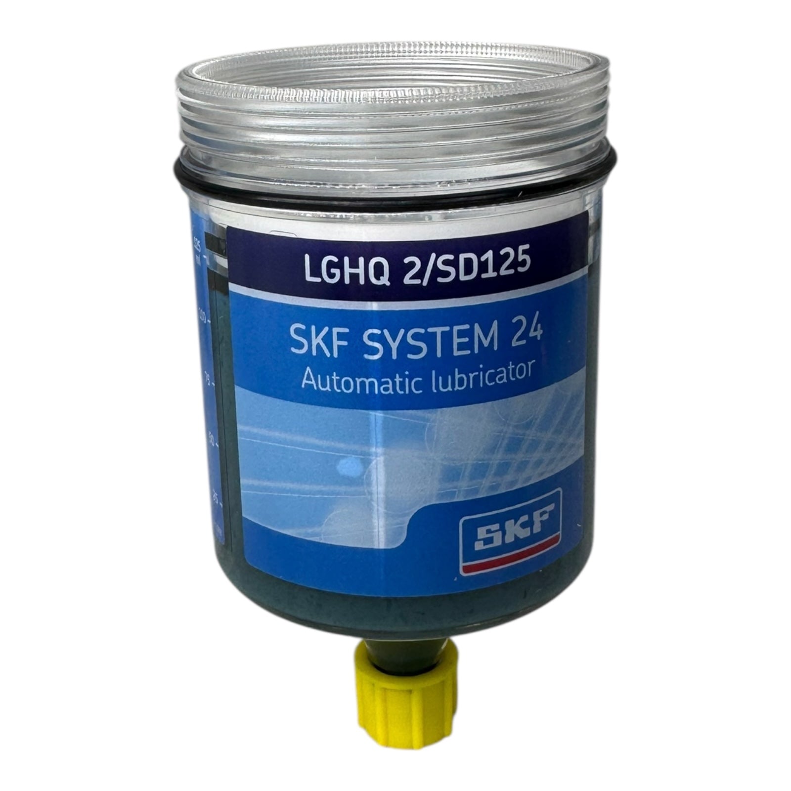 SKF LGHQ 2/SD125 Schmierstoffgeber Schmierfett Nachfüllkartusche mit Batterie