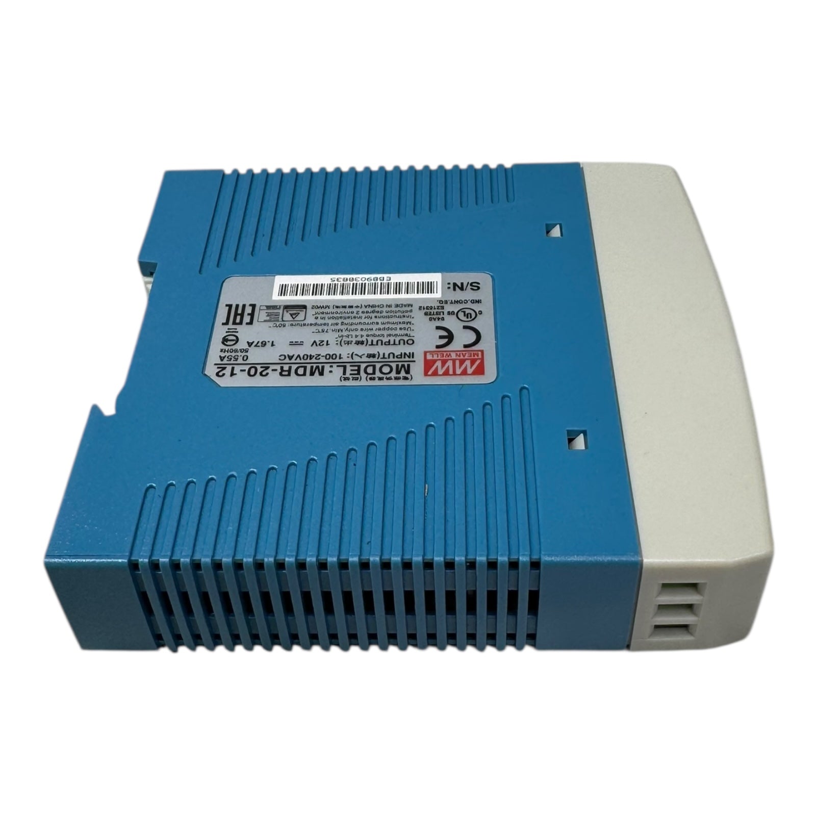 MeanWell MDR-20-12 Netzteil Schaltnetzteil 12V 1.67A 100-240VAC 0.55A IP20