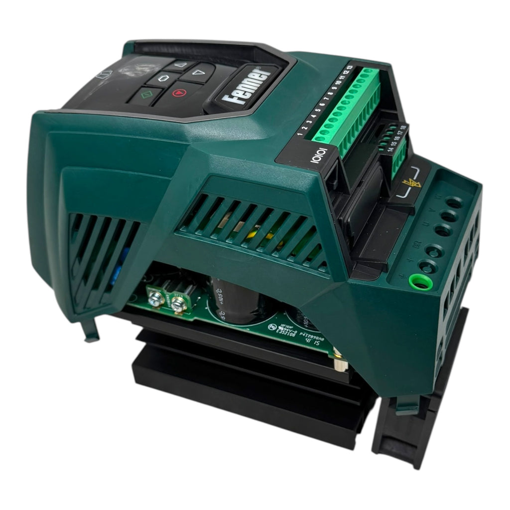 Fenner QD:Neo 572N21P5 Frequenzumrichter 1,5kW 200-240V 7A 0-500Hz UNUSED SW2.00