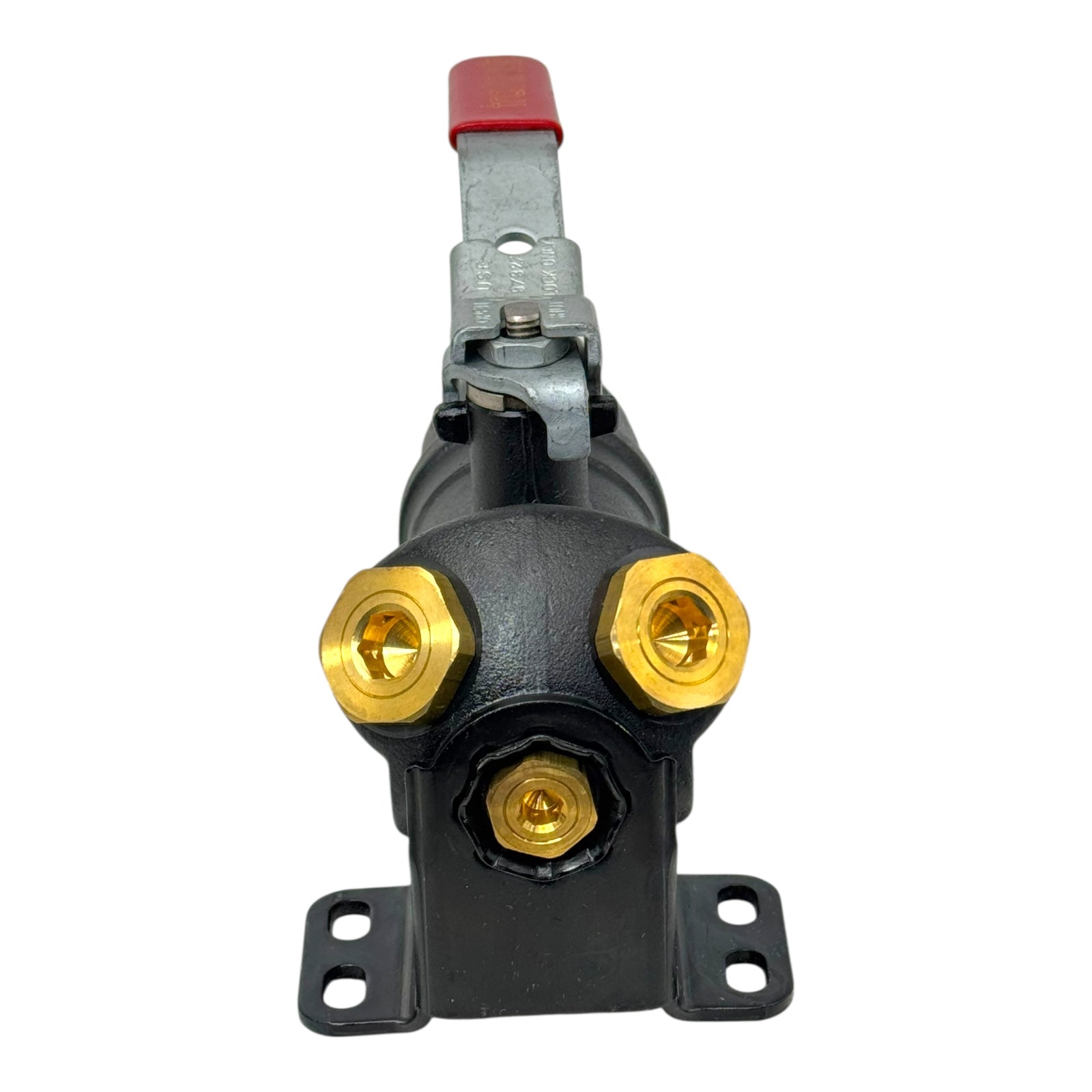 Transair Absperrventil 1” Kugelhahn Aluminium Druckluftleitung Wandhalter