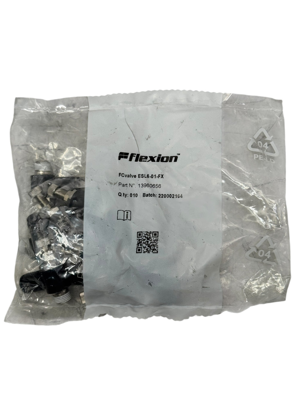 10x Flexion FCvalve ESL6-01-FX 13960656 Drosselrückschlagventil Pneumatik G1/8