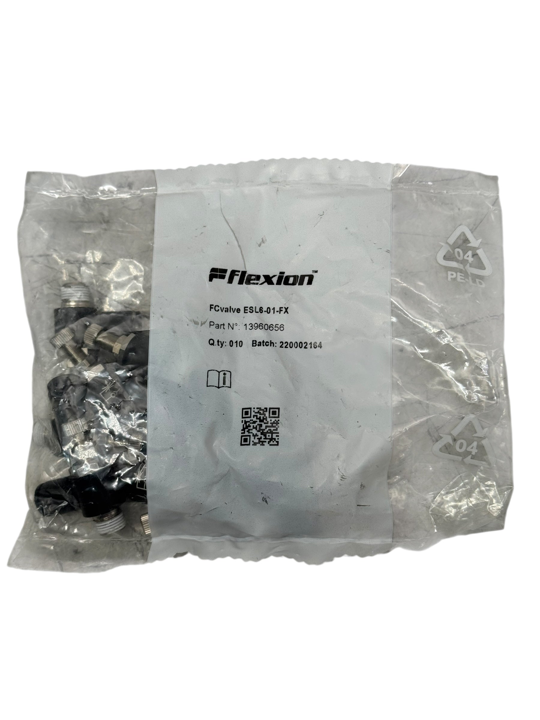 10x Flexion FCvalve ESL6-01-FX 13960656 Drosselrückschlagventil Pneumatik G1/8