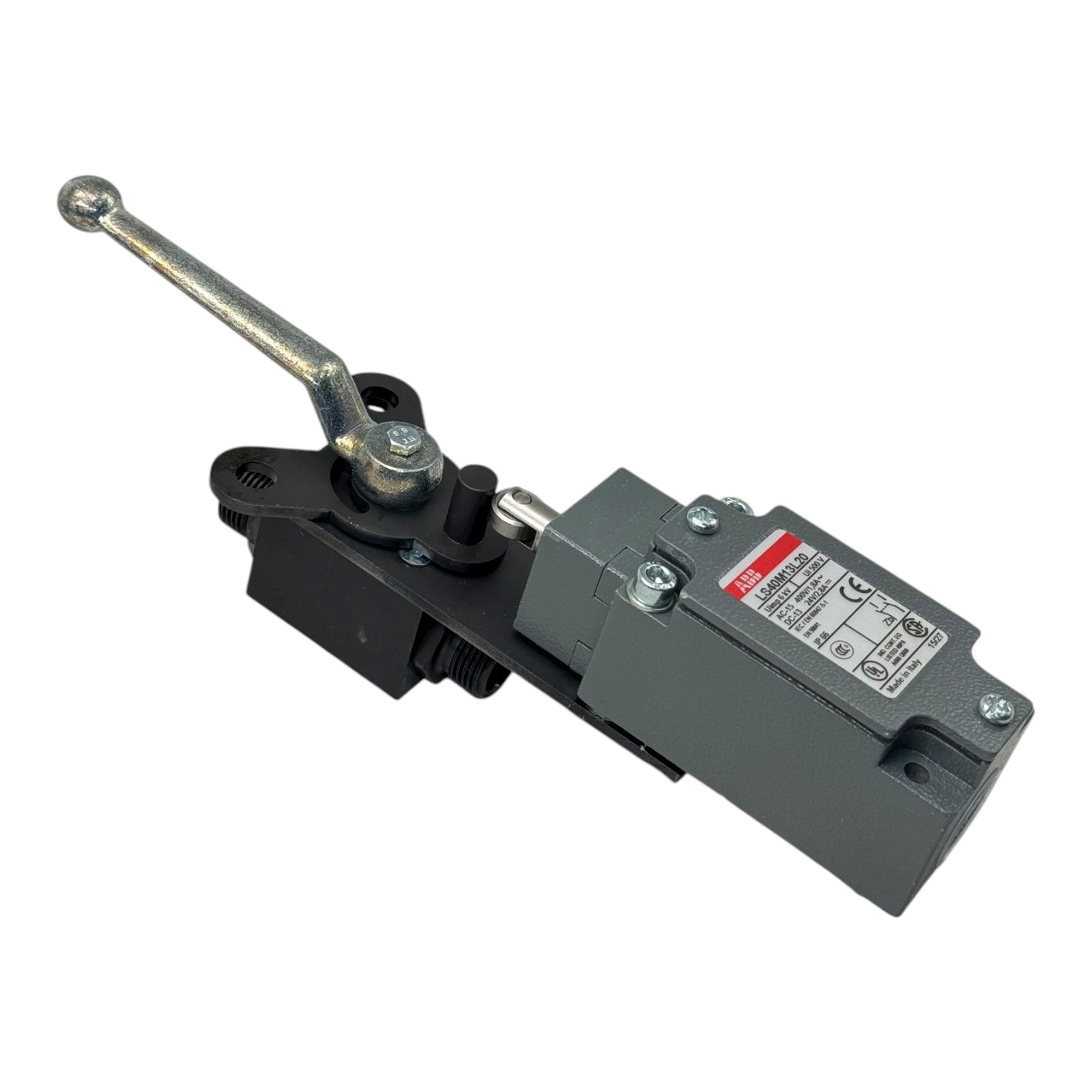 Rötelmann ST/POM-N DN8 PN500 Kugelhahn 1/4” mit ABB LS40M13L20 Endschalter