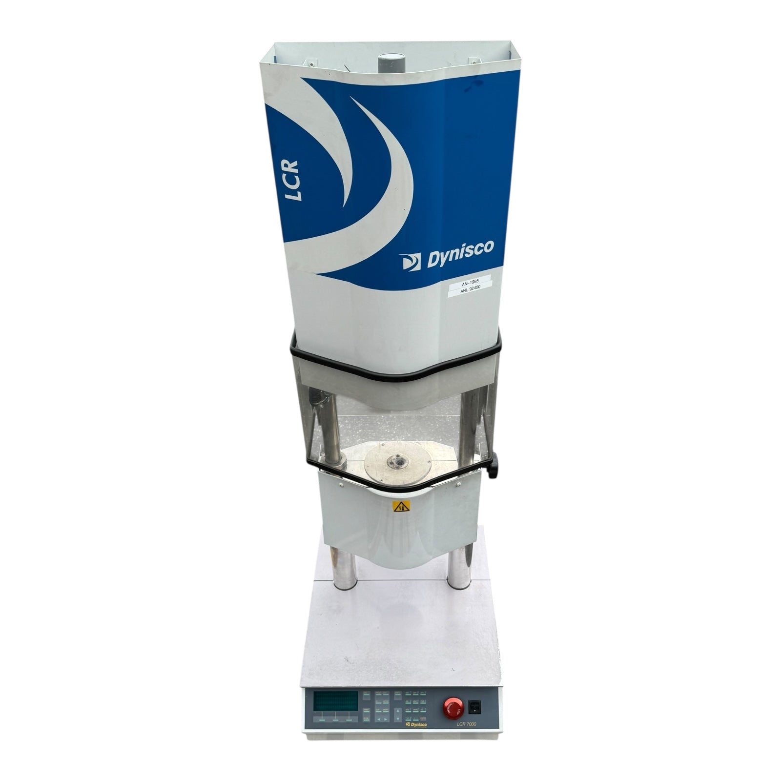 Dynisco LCR7000 Schmelzindexprüfer MFR Gerät 230V mit Alpha Steuerung