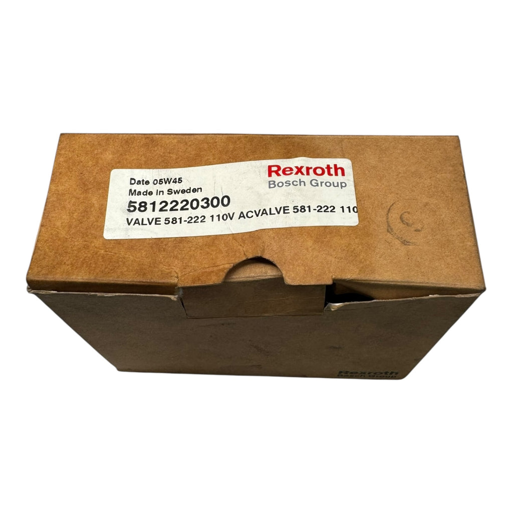Rexroth 581220300 Magnetventil 110V AC 5/2 Wegeventil inkl. Spulen Set