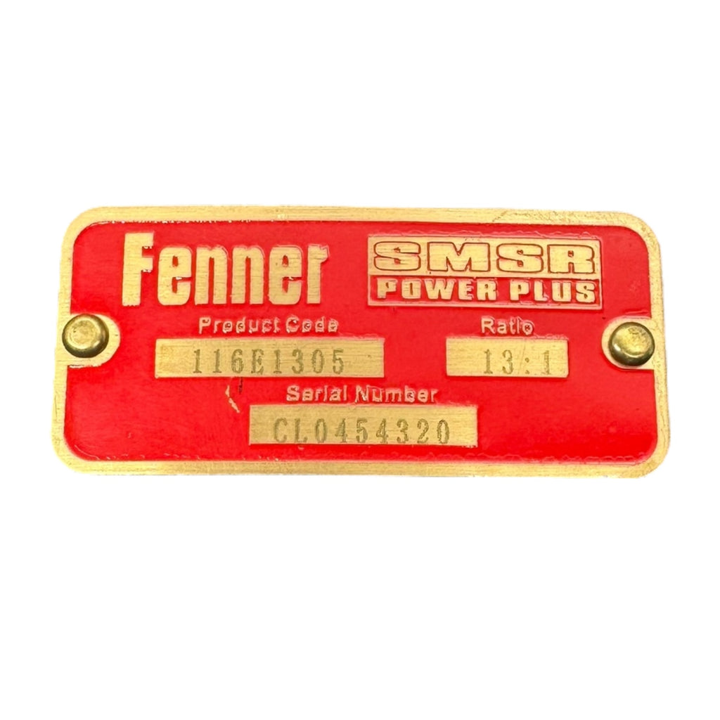 Fenner 116E1305 SMSR Power Plus Schneckengetriebe 13:1 Aufsteckgetriebe