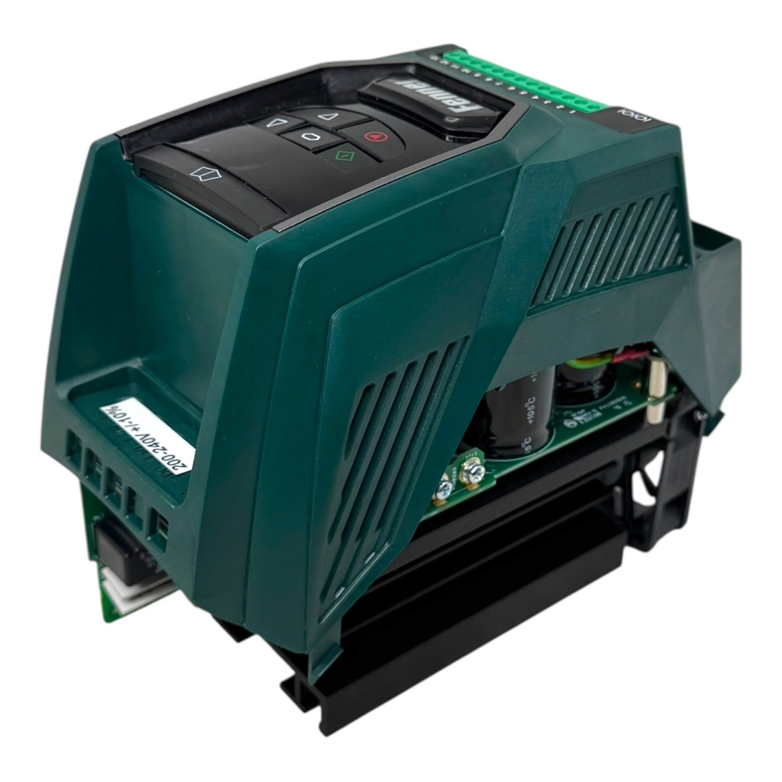 Fenner QD:Neo 572N21P5 Frequenzumrichter 1,5kW 200-240V 7A 0-500Hz UNUSED SW2.00