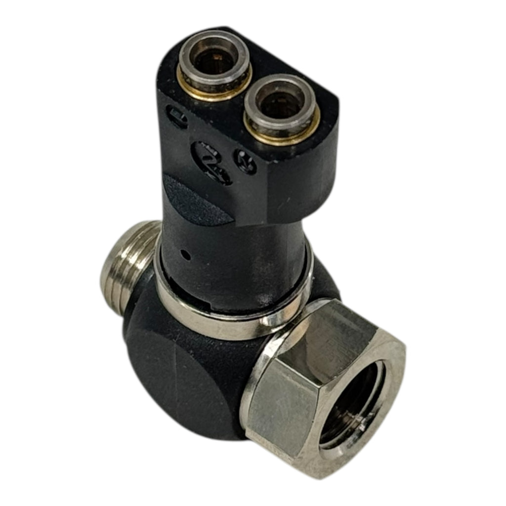 Norgren 102GD0428 Pneufit Steckverbinder 1/4 BSPP 2x 4mm Schlauchfitting