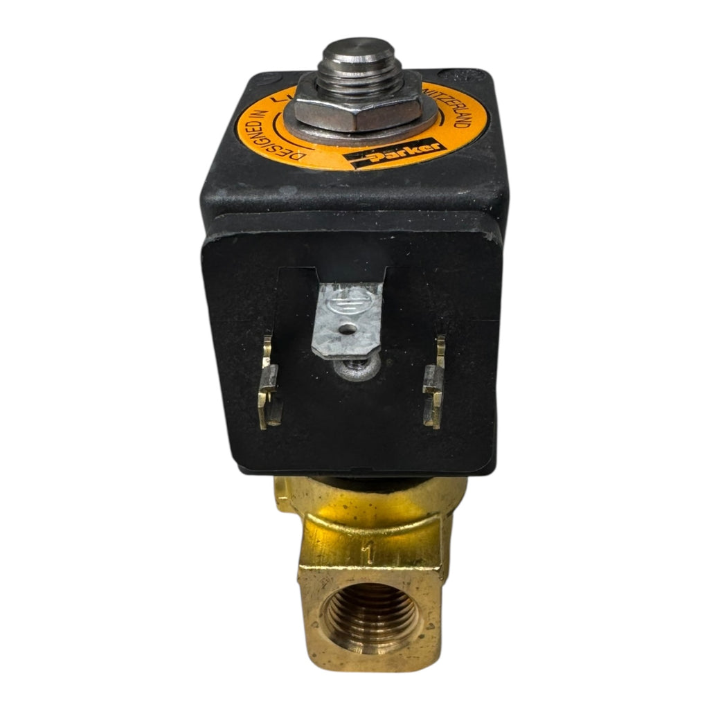 Parker 122K8408 Magnetventil 24V DC 1,5 mm 40 bar Messingventil G1/8”