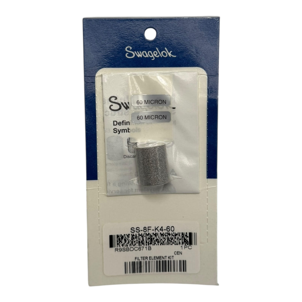 Swagelok SS-8F-K4-60 Filtereinsatz Kit 60 Mikron Edelstahl Filterelement