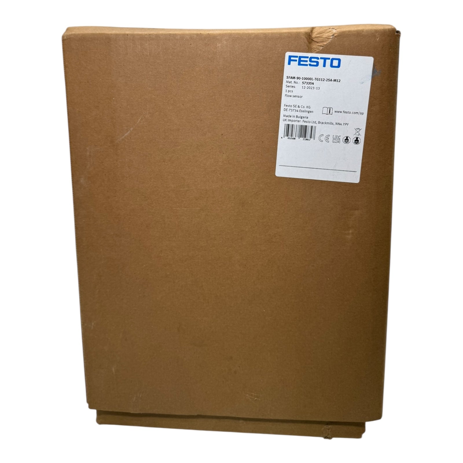 Festo SFAM-90-10000L-TG112-2SA-M12 573354 Durchflusssensor 10000 l/min 15-30VDC