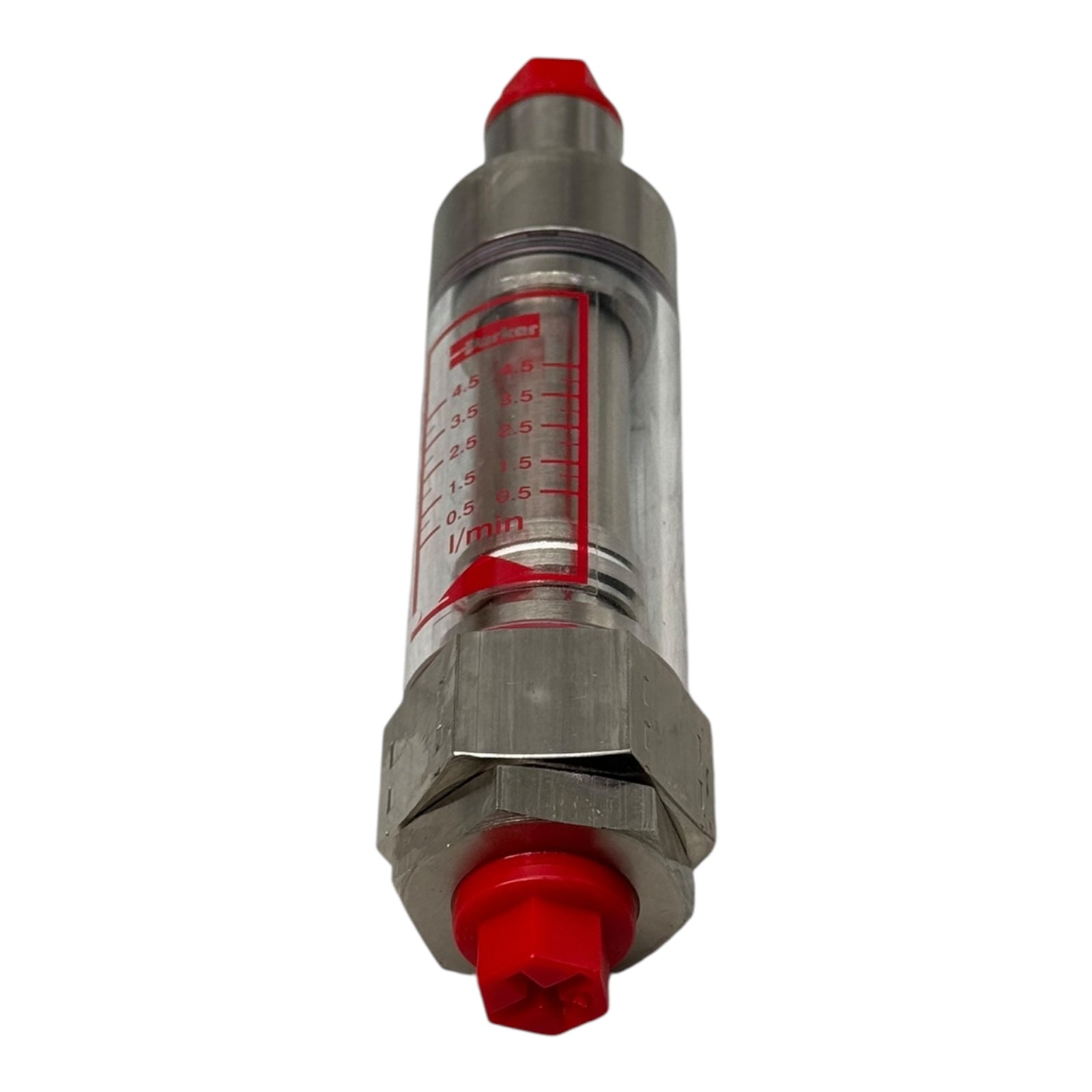 Parker FM26122212 Durchflussmesser 1/4” Öl Flowmeter Edelstahl
