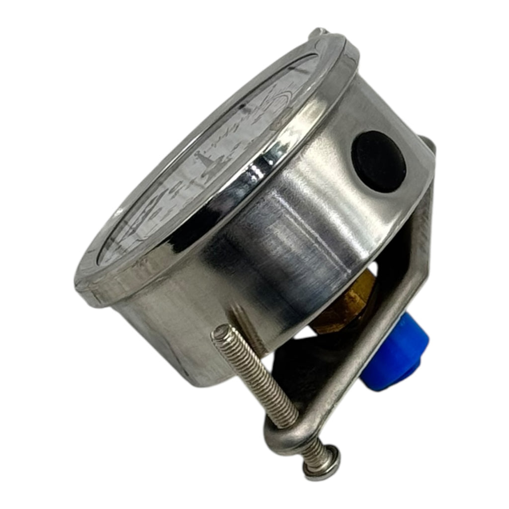 Parker Manometer PGC0631010 Ø63mm 0–10 bar Edelstahl Clamp CBM BSP 1/4”