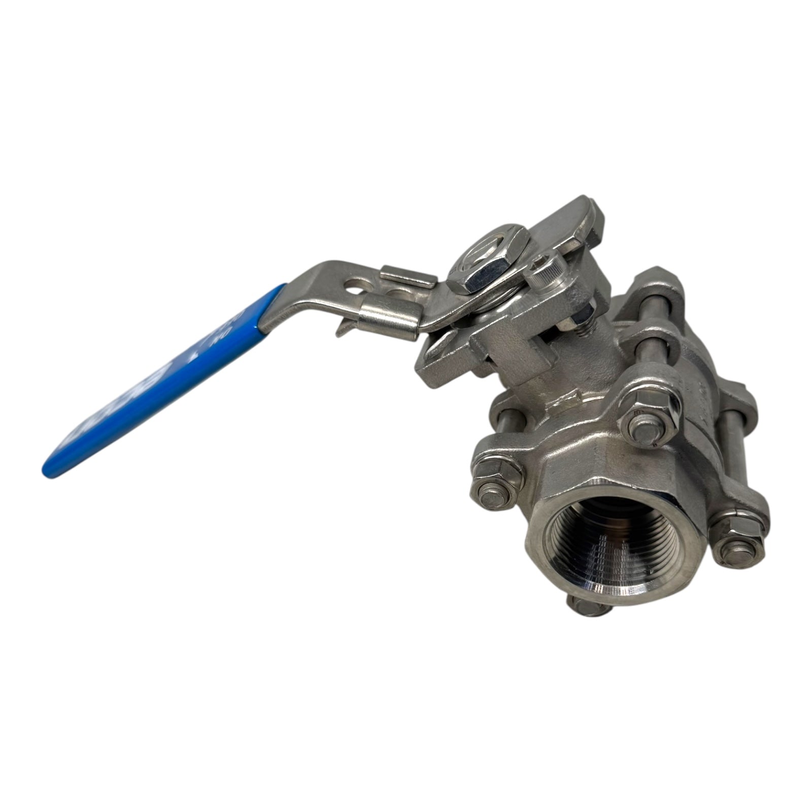 Econ Edelstahl Kugelhahn 1” 3-teilig PN69 1000 WOG Innengewinde Ball Valve