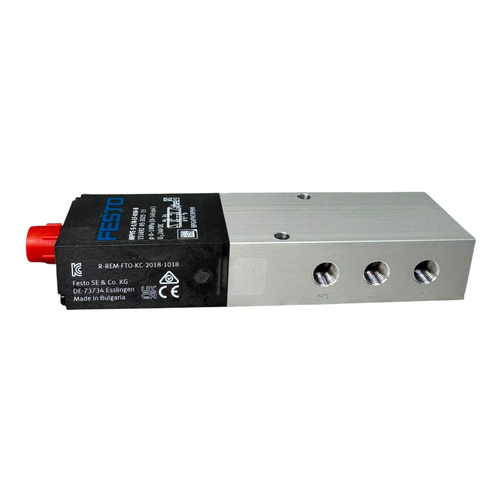 Festo MPYE-5-1/8-LF-010-B 151692 Proportionalventil 24VDC 0–1MPa Pneumatikventil