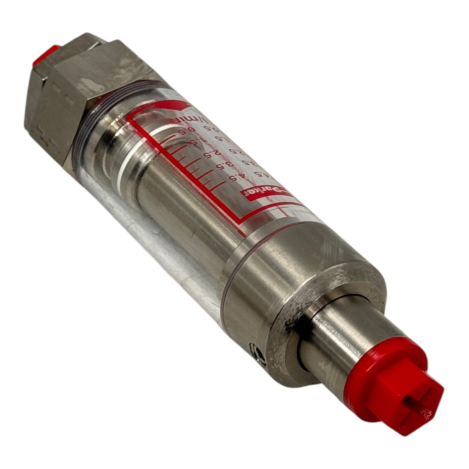 Parker FM26122212 Durchflussmesser 1/4” Öl Flowmeter Edelstahl