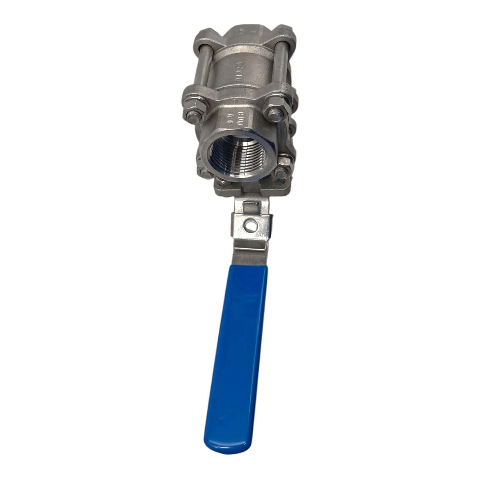 Econ Edelstahl Kugelhahn 1” 3-teilig PN69 1000 WOG Innengewinde Ball Valve