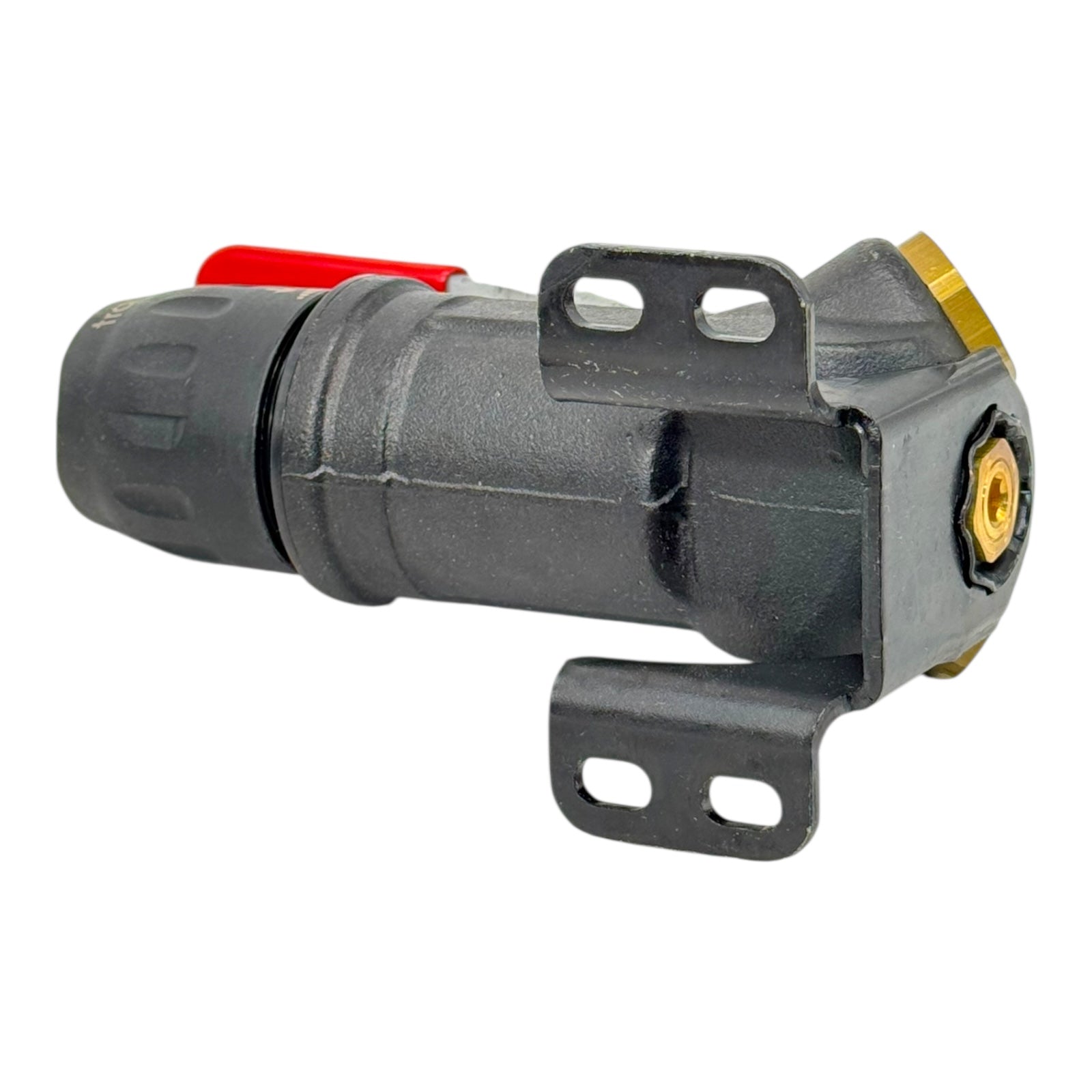 Transair Absperrventil 1” Kugelhahn Aluminium Druckluftleitung Wandhalter