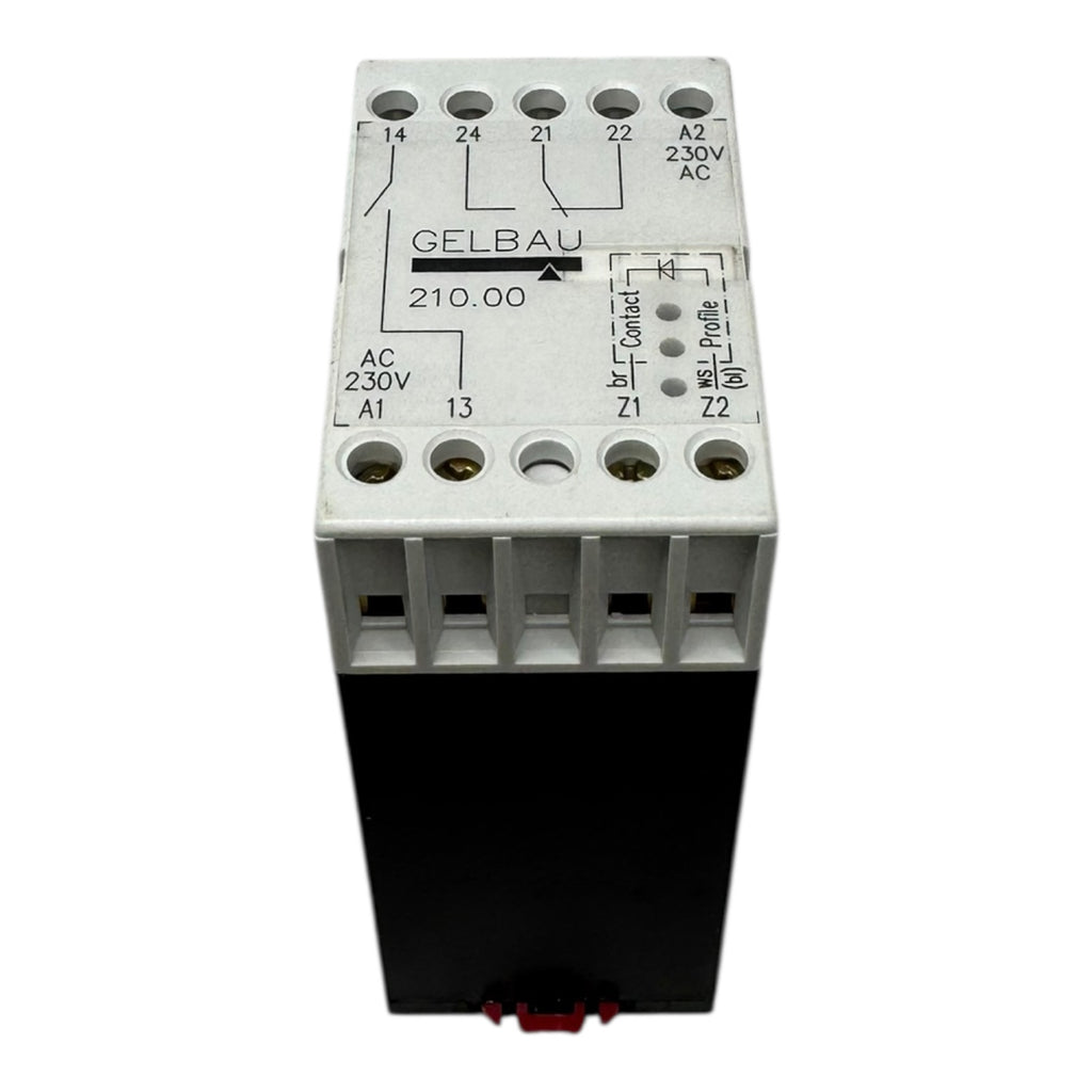 GELBAU 3002.1000 Diodenauswerter 210.00 230VAC Sicherheitsmodul Stop