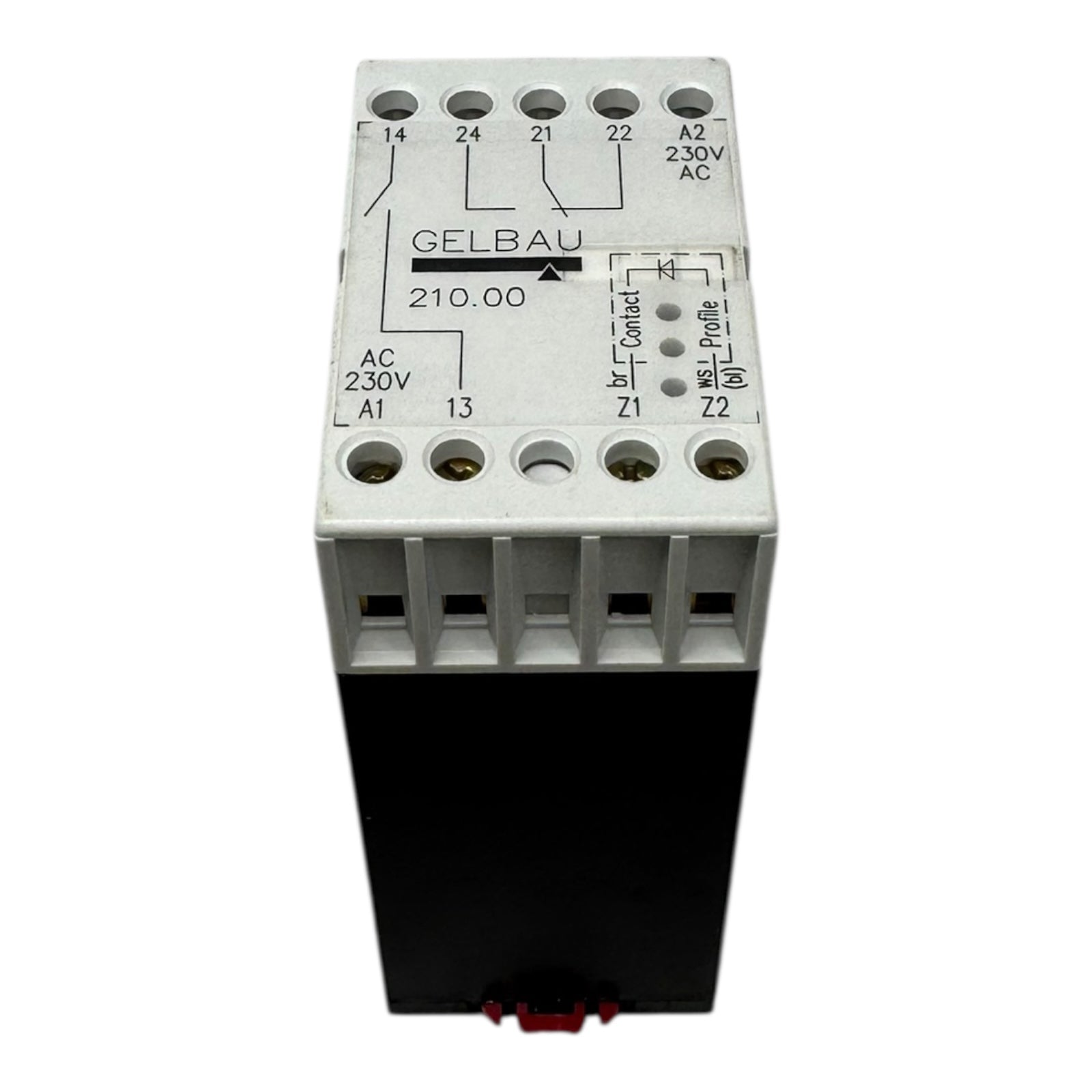 GELBAU 3002.1000 Diodenauswerter 210.00 230VAC Sicherheitsmodul Stop