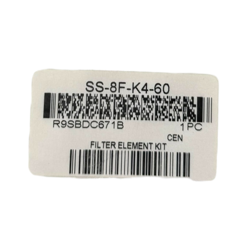 Swagelok SS-8F-K4-60 Filtereinsatz Kit 60 Mikron Edelstahl Filterelement